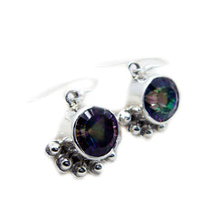Mystic-Quartz-Moroccan-Bianca-multiple-Dangle-multicolor-925-Silver-Earring