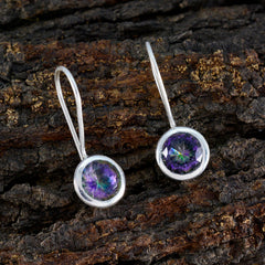 Mystic-Quartz-Italian-Aaliyah-Solitaire-Dangle-multicolor-925-Silver-Earring