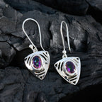 Mystic-Quartz-German-Sophia-Solitaire-Dangle-multicolor-92.5-Silver-Earring