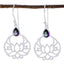 Mystic-Quartz-Turkish-Cecilia-Solitaire-Dangle-multicolor-Sterling-Silver-Earring
