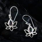 Mystic-Quartz-Italian-Clara-Solitaire-Dangle-multicolor-925-Silver-Earring