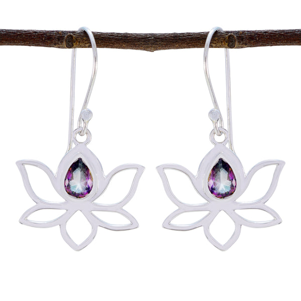Mystic-Quartz-Italian-Clara-Solitaire-Dangle-multicolor-925-Silver-Earring