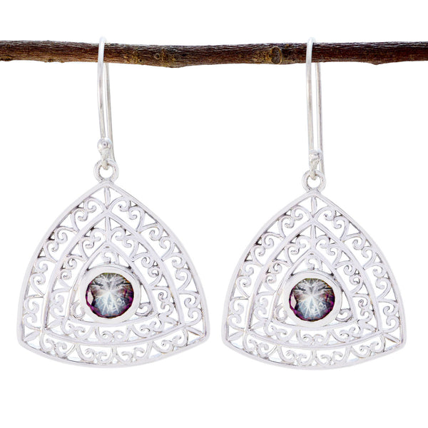 Mystic-Quartz-Middle-Eastern-Constanza-Solitaire-Dangle-multicolor-925-Sterling-Silver-Earring