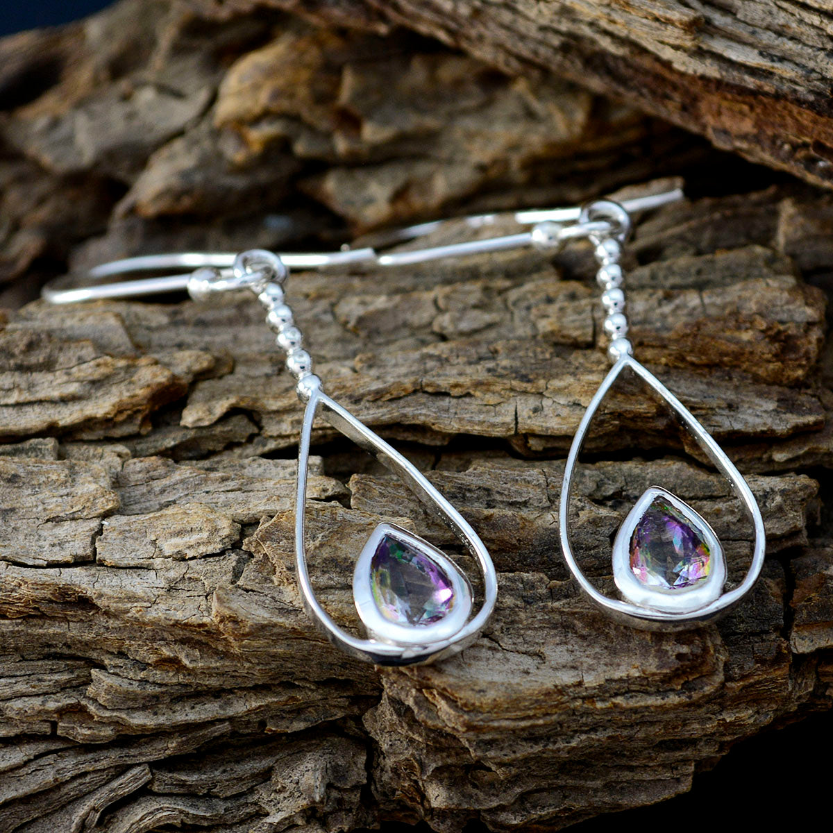 Mystic-Quartz-Mexican-Daniela-Solitaire-Dangle-multicolor-Sterling-Silver-Earring