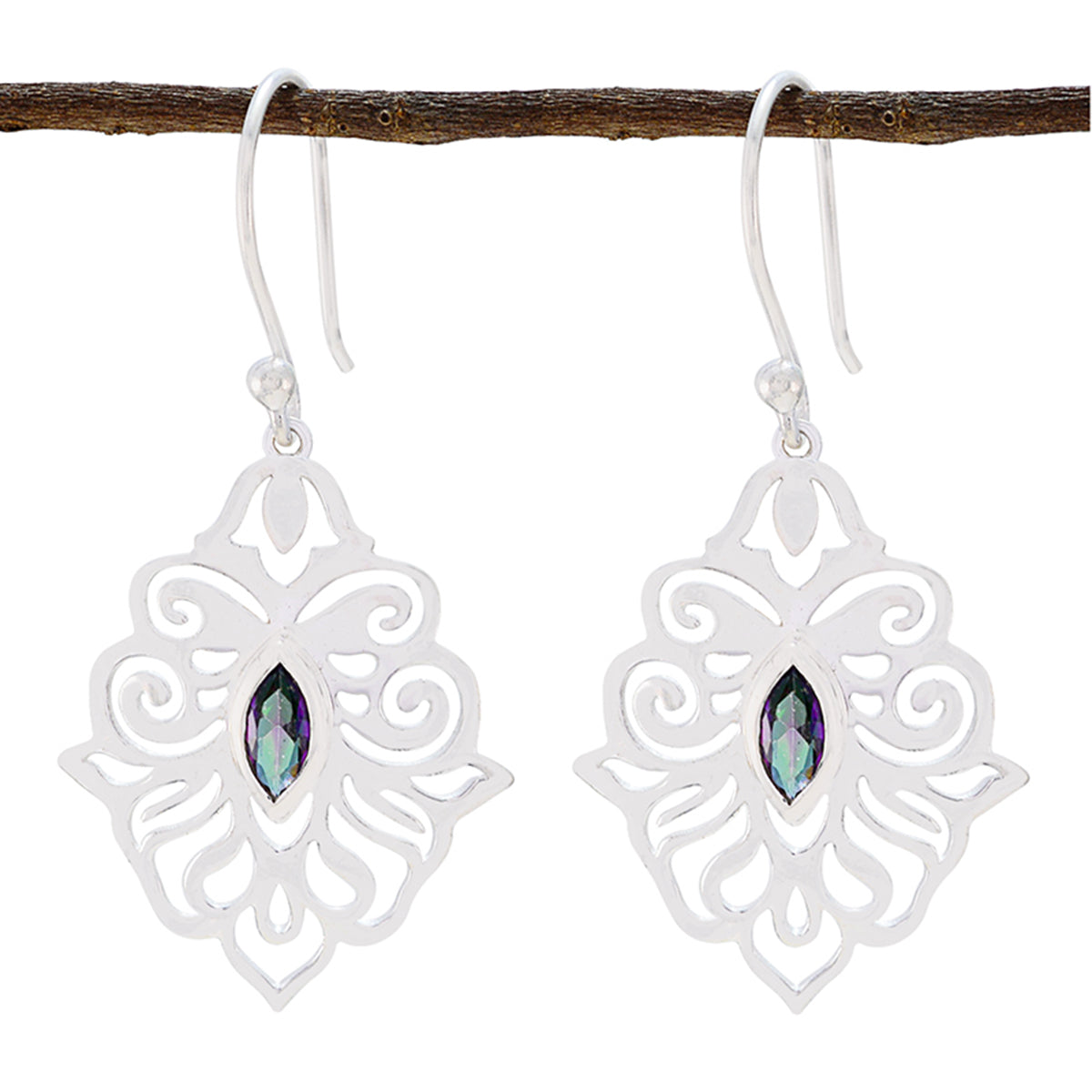 Mystic-Quartz-Australian-Dayana-Solitaire-Dangle-multicolor-92.5-Silver-Earring