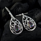 Mystic-Quartz-Latin-American-Fernanda-Solitaire-Dangle-multicolor-92.5-Silver-Earring