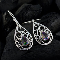 Mystic-Quartz-Latin-American-Fernanda-Solitaire-Dangle-multicolor-92.5-Silver-Earring