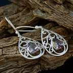 Mystic-Quartz-Latin-American-Fernanda-Solitaire-Dangle-multicolor-92.5-Silver-Earring