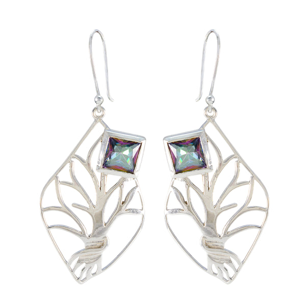 Mystic-Quartz-Russian-Isadora-Solitaire-Dangle-multicolor-925-Sterling-Silver-Earring