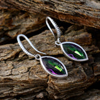 Mystic-Quartz-American-Julia-Solitaire-Dangle-multicolor-Silver-Earring