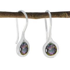 Mystic-Quartz-Middle-Eastern-Josephine-Solitaire-Dangle-multicolor-Sterling-Silver-Earring