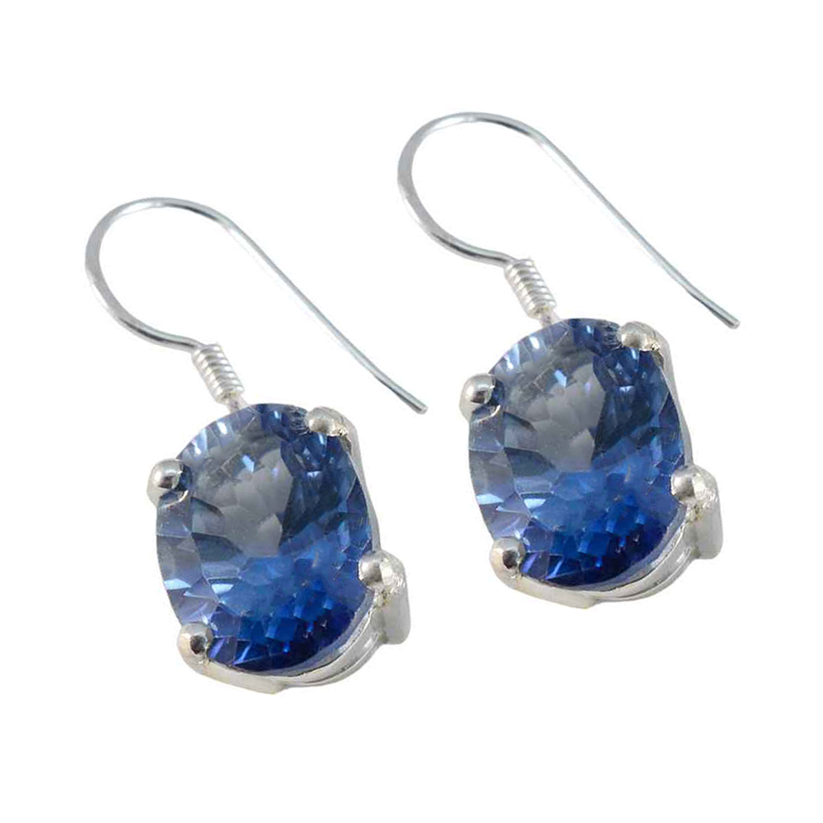 Mystic-Quartz-Australian-Hina-Solitaire-Dangle-multicolor-Silver-Earring