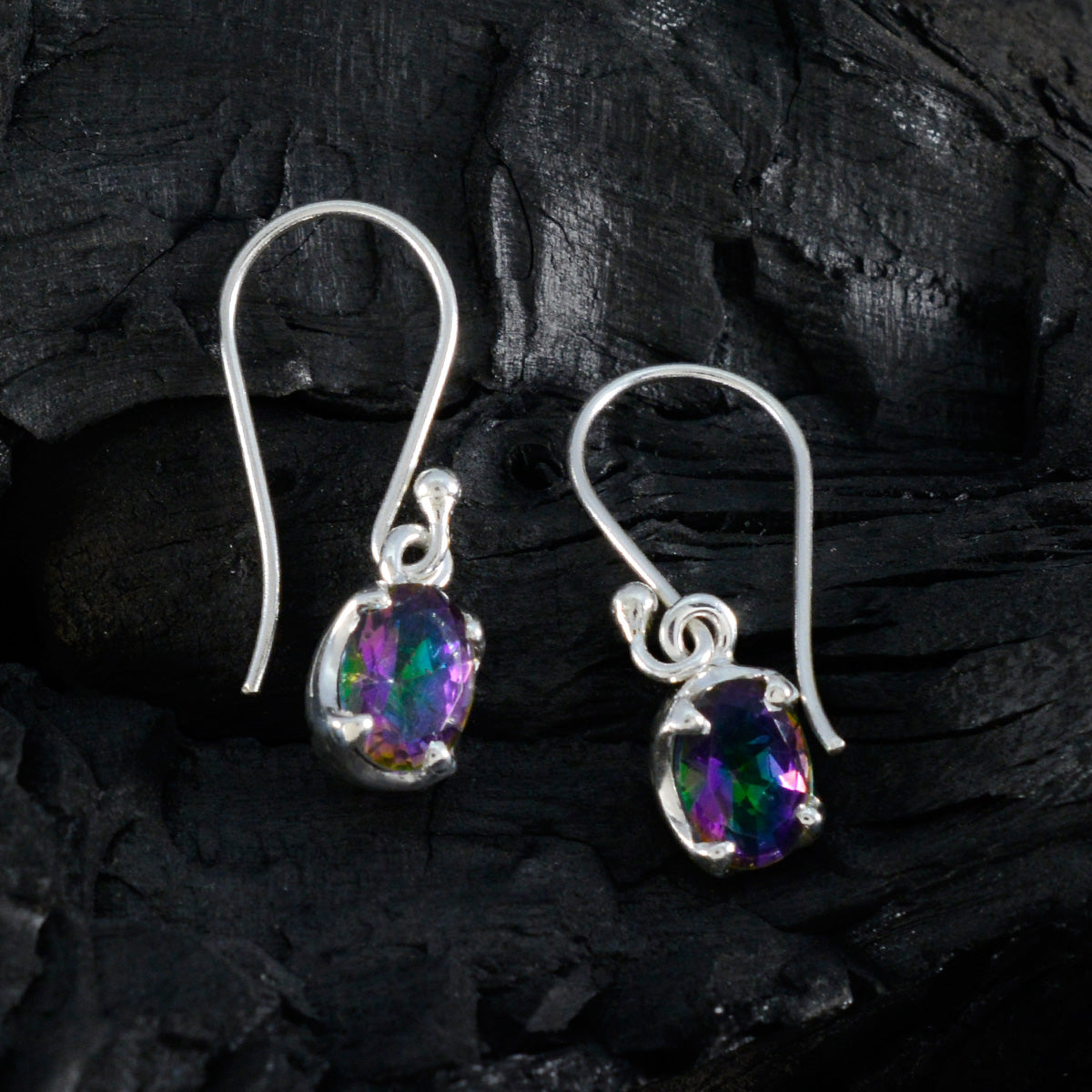Mystic-Quartz-Korean-Julieta-Solitaire-Dangle-multicolor-Sterling-Silver-Earring