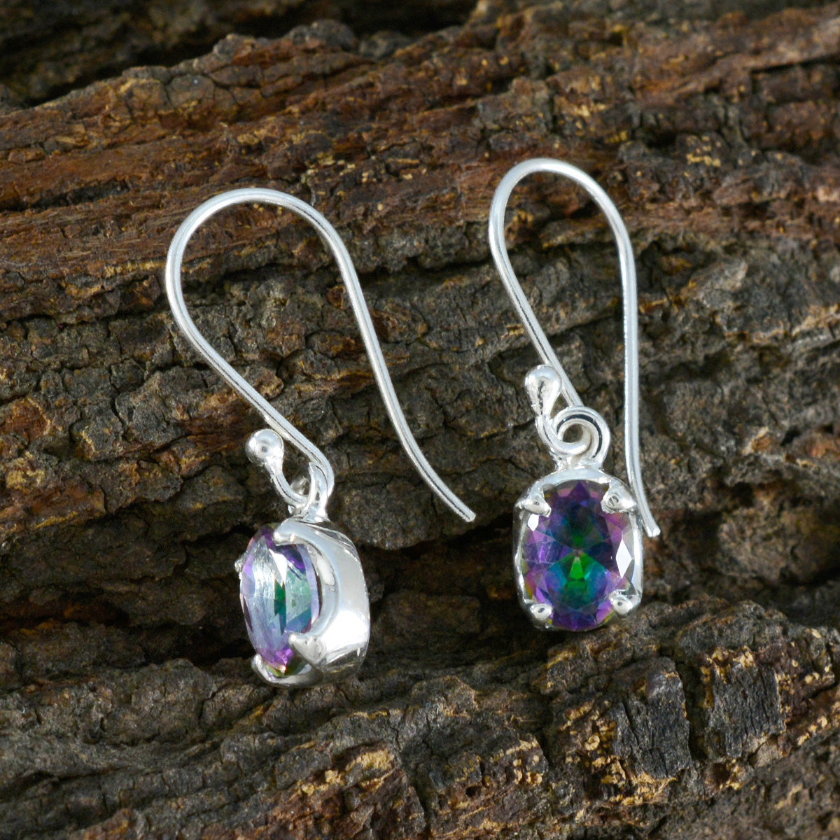 Mystic-Quartz-Korean-Julieta-Solitaire-Dangle-multicolor-Sterling-Silver-Earring