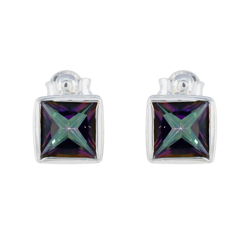 Mystic-Quartz-Japanese-Laura-Solitaire-Stud-multicolor-Sterling-Silver-Earring