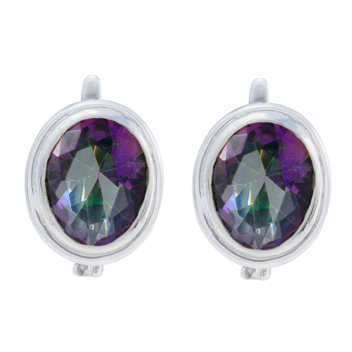 Mystic-Quartz-Italian-Ivana-Solitaire-Stud-multicolor-Silver-Earring