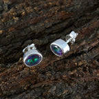 Mystic-Quartz-Middle-Eastern-Lucia-Solitaire-Stud-multicolor-Sterling-Silver-Earring