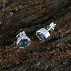 Mystic-Quartz-Middle-Eastern-Lucia-Solitaire-Stud-multicolor-Sterling-Silver-Earring