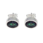 Mystic-Quartz-Middle-Eastern-Lucia-Solitaire-Stud-multicolor-Sterling-Silver-Earring