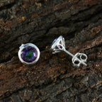 Mystic-Quartz-Australian-Yasmine-Solitaire-Stud-multicolor-92.5-Silver-Earring