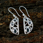 Mystic-Quartz-Spanish-Emi-Trilogy-Dangle-multicolor-Sterling-Silver-Earring