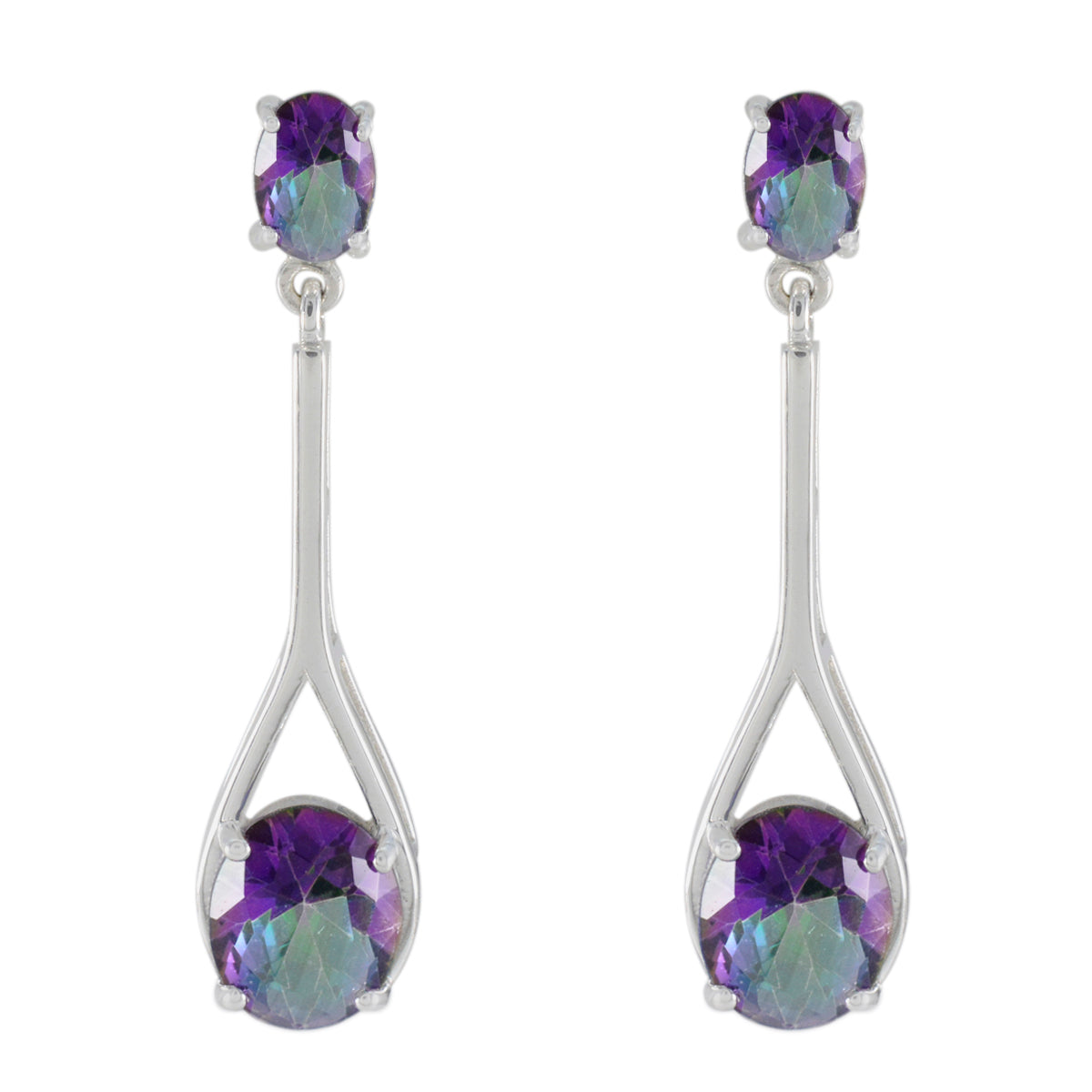 Mystic-Quartz-Italian-Ling-Toi-et-Moi-Stud-multicolor-925-Sterling-Silver-Earring