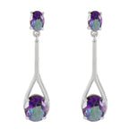 Mystic-Quartz-Italian-Ling-Toi-et-Moi-Stud-multicolor-925-Sterling-Silver-Earring