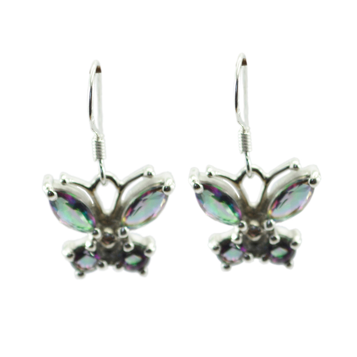 Mystic-Quartz-Spanish-Mariana-multiple-Dangle-multicolor-92.5-Silver-Earring