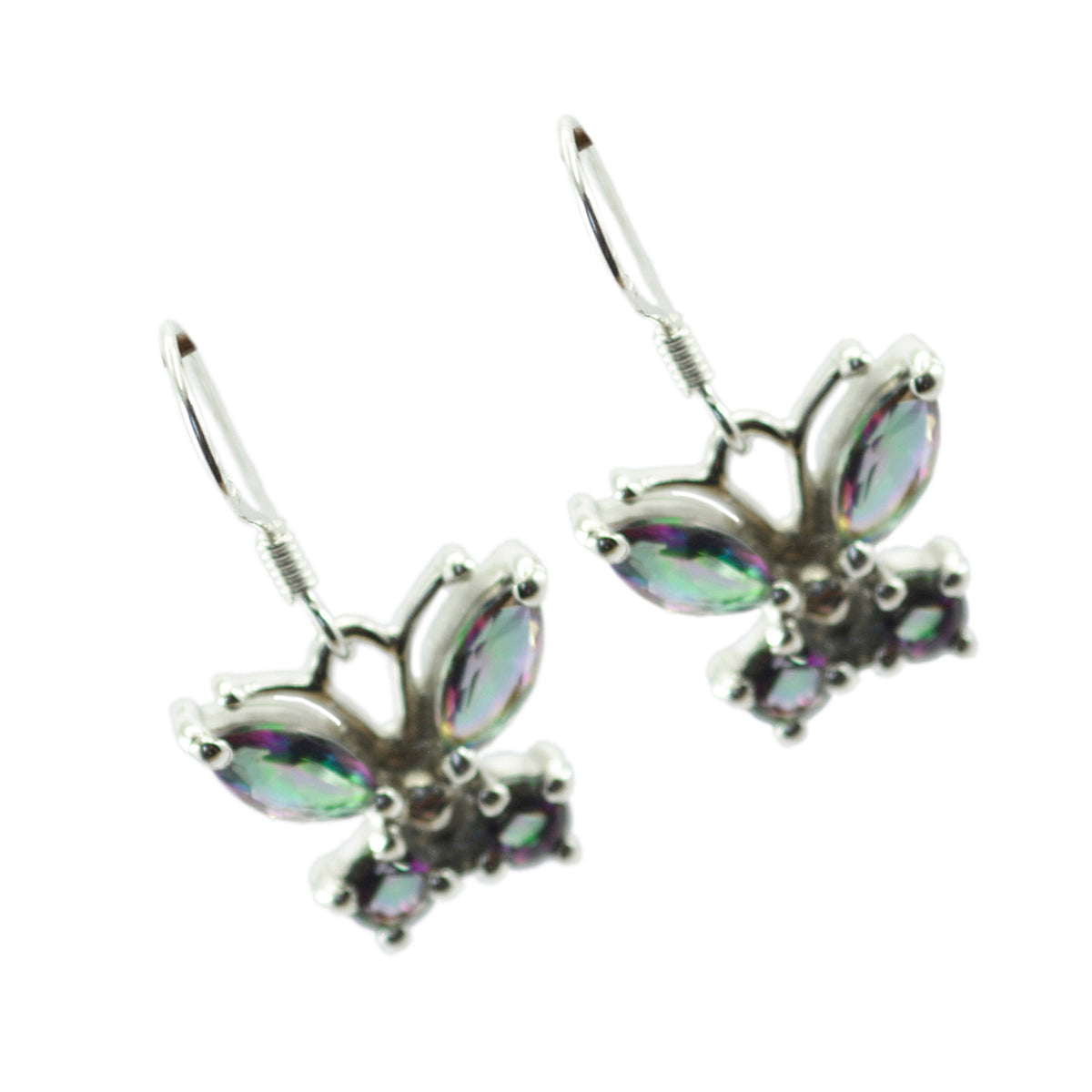 Mystic-Quartz-Spanish-Mariana-multiple-Dangle-multicolor-92.5-Silver-Earring