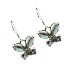 Mystic-Quartz-Spanish-Mariana-multiple-Dangle-multicolor-92.5-Silver-Earring