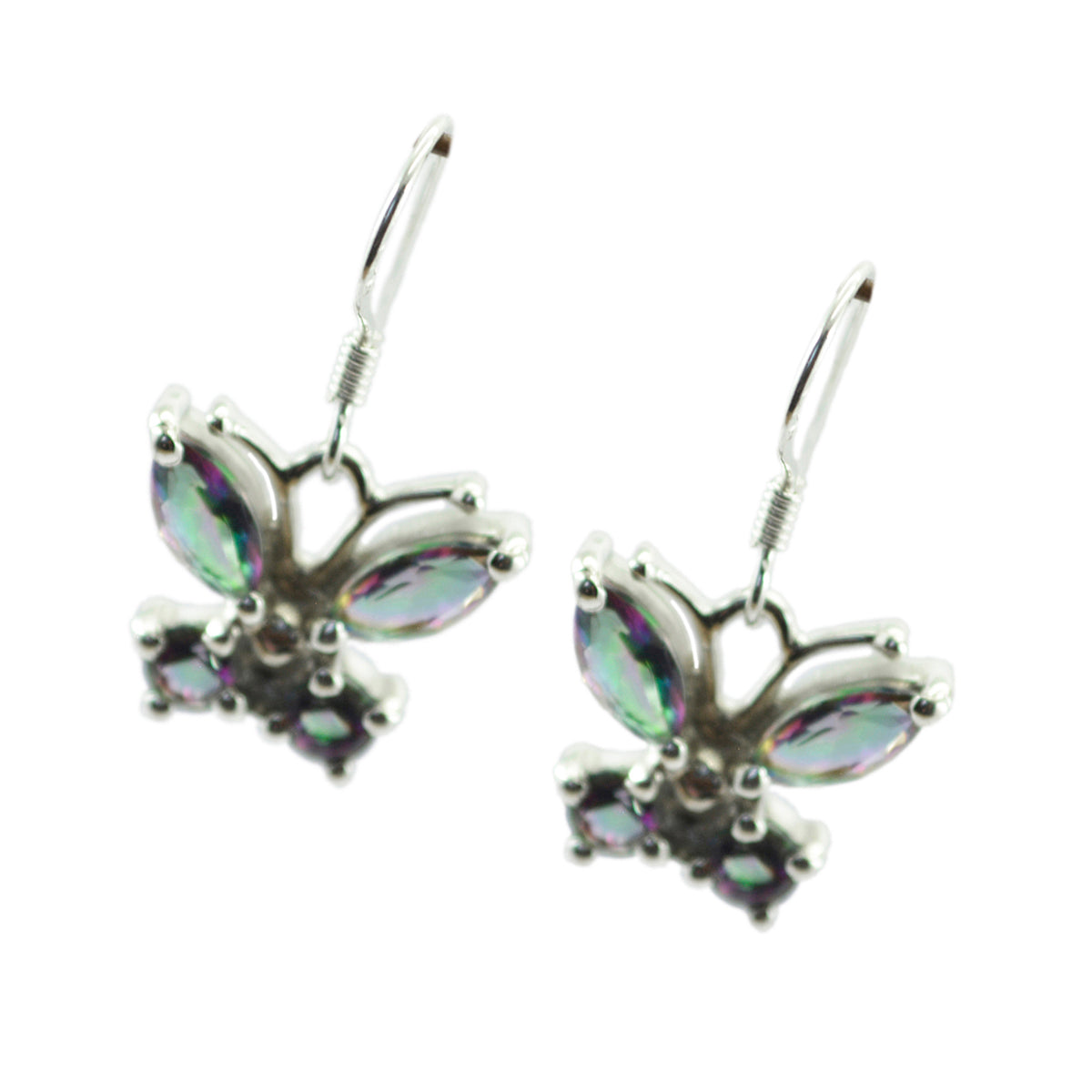 Mystic-Quartz-Spanish-Mariana-multiple-Dangle-multicolor-92.5-Silver-Earring