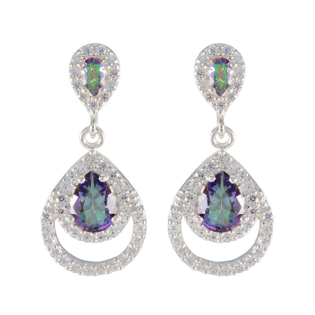Mystic-Quartz-French-Yan-multiple-Stud-multicolor-Sterling-Silver-Earring