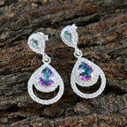 Mystic-Quartz-French-Yan-multiple-Stud-multicolor-Sterling-Silver-Earring