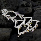 Multi-CZ-Indian-Kristine-multiple-Stud-multicolor-92.5-Silver-Earring