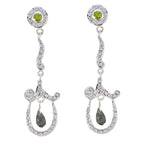 Multi-CZ-Indian-Maria-multiple-Stud-multicolor-925-Sterling-Silver-Earring