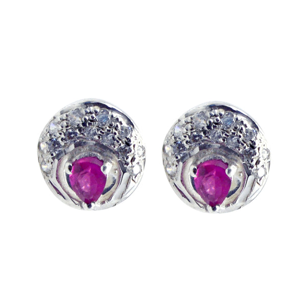 Multi-CZ-Moroccan-Patricia-multiple-Stud-multicolor-925-Sterling-Silver-Earring