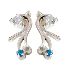 Multi-CZ-Japanese-Renata-multiple-Stud-multicolor-92.5-Silver-Earring
