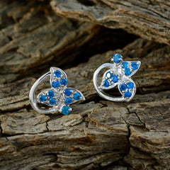 Multi-CZ-French-Isadora-multiple-Dangle-multicolor-Sterling-Silver-Earring