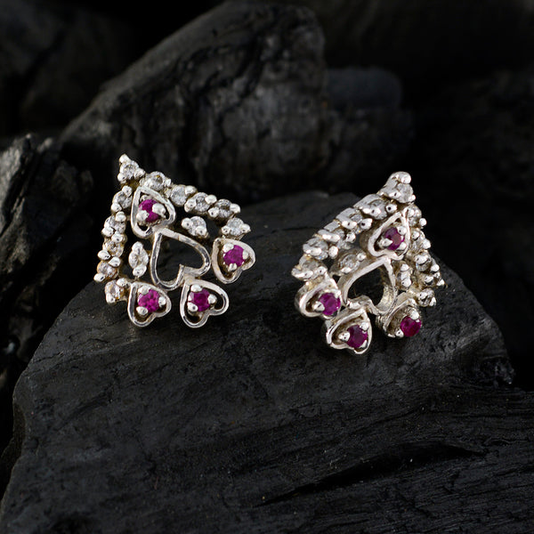 Multi-CZ-Middle-Eastern-Sofía-multiple-Stud-multicolor-92.5-Silver-Earring