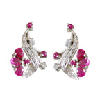 Multi-CZ-French-Abigail-multiple-Stud-multicolor-Sterling-Silver-Earring