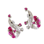 Multi-CZ-French-Abigail-multiple-Stud-multicolor-Sterling-Silver-Earring