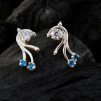 Multi-CZ-Egyptian-Alina-multiple-Stud-multicolor-92.5-Silver-Earring