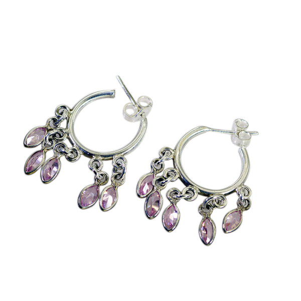 Multi-CZ-Middle-Eastern-Autumn-multiple-Stud-multicolor-Silver-Earring