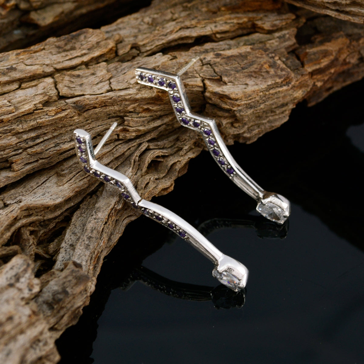 Multi-CZ-Turkish-Ellie-multiple-Stud-multicolor-92.5-Silver-Earring