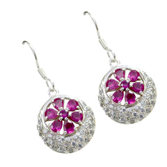 Multi-CZ-Korean-Hannah-multiple-Dangle-multicolor-925-Sterling-Silver-Earring