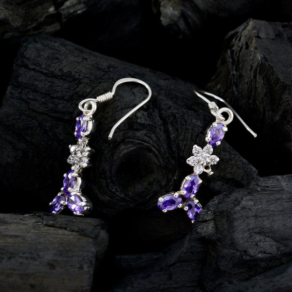 Multi-CZ-Middle-Eastern-Emily-multiple-Dangle-multicolor-925-Silver-Earring