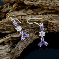 Multi-CZ-Middle-Eastern-Emily-multiple-Dangle-multicolor-925-Silver-Earring