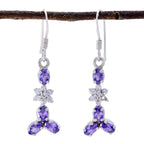 Multi-CZ-Middle-Eastern-Emily-multiple-Dangle-multicolor-925-Silver-Earring