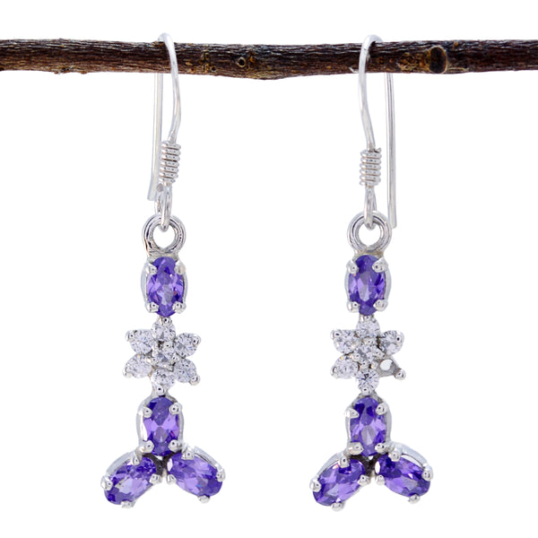 Multi-CZ-Middle-Eastern-Emily-multiple-Dangle-multicolor-925-Silver-Earring