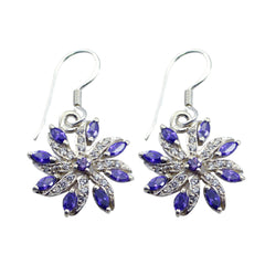 Multi-CZ-Middle-Eastern-Ines-multiple-Dangle-multicolor-925-Sterling-Silver-Earring